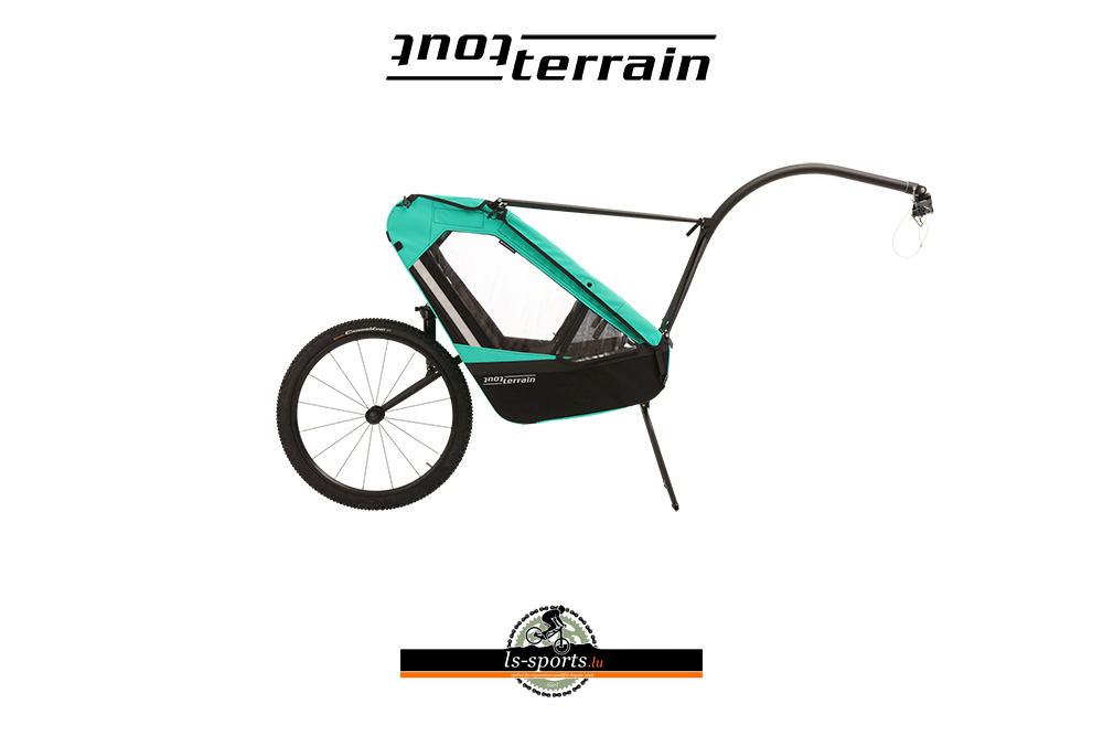 Tout-Terrain bicycle trailer for Luxembourg